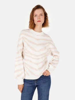 Джемпер жіночий Colin's CL1071128OFW XS Off White (8684112375113)
