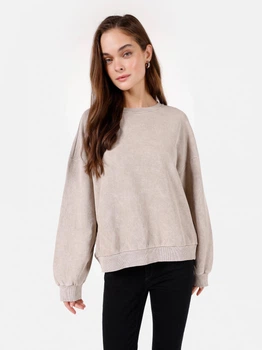 Свитшот оверсайз женский Colin's CL1070192BEI XS-S Beige (8684112315577)