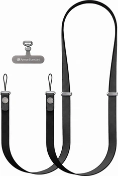 Ремешок для смартфона ArmorStandart Solo Cross Black (ARM91323)