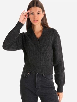 Пуловер женский Colin's CL1065971ANM L Anthracite Melange (8683197898432)