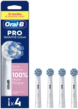 Насадка для електричної зубної щітки Oral-B Pro SENSITIVE CLEAN 4 шт
