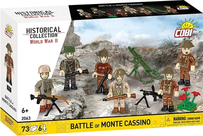 Конструктор Cobi Historical collection World War II Battle of Monte Cassino 2063 73 елементи (5902251020637)