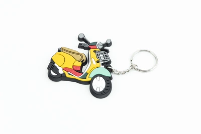 Брелок мотоцикл "Vespa Piaggio" 70х60 мм до мотоцикла