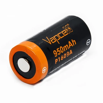 Аккумулятор Vapcell P1609A 16340 RCR123A 950 mAh 3.6V