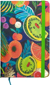 Блокнот Centrum Tropical fruits А6 9х14 см 80 листов в линейку (2000998485689)