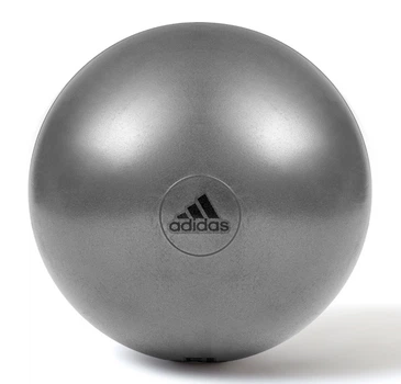 Фитбол Adidas Gymball серый 55 см тренажерный мяч для фитнеса и баланса для домашних тренировок