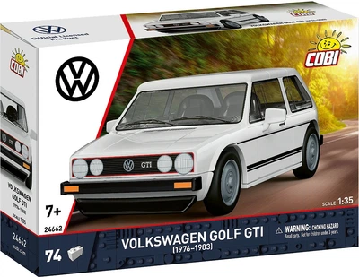Конструктор Cobi Volkswagen Golf GTI (1976-1983) 24662 74 елементи (5902251246624)
