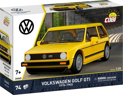 Конструктор Cobi Volkswagen Golf GTI (1976-1983) 24663 74 елементи (5902251246631)
