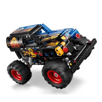LEGO Technic 42219 Вогняно-льодовий відкатний автомобіль, хлопчики та дівчатка, дитяча іграшка, подарунок на день народження, прикраса для дому