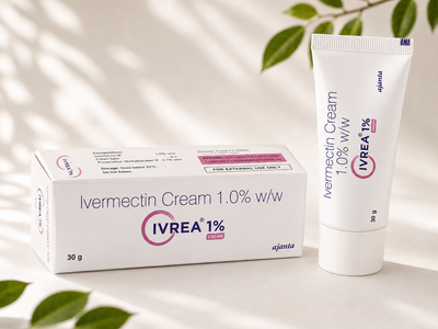 Ивреа Ivrea 1% Ajanta Pharma 30 г — Крем с ивермектином для ухода за кожей с покраснением и несовершенствами