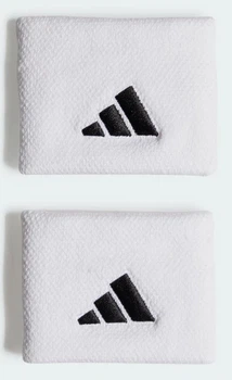 Напульсник Adidas білий унісекс для тенісу спортивний бандаж для вбирання вологи