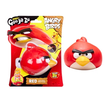Растягивающаяся фигурка Птица Ред Энгри Бердс GooJitZu / Heroes of Goo Jit Zu Angry Birds Red