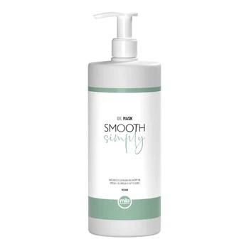 Маска розгладжуюча Simply Smooth Oil 950 мл для сухого та неслухняного волосся з оліями авокадо, аргани, конопель