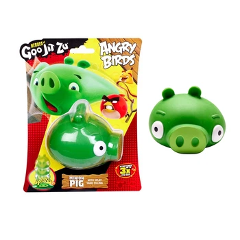 Растягивающаяся свинка Энгри Бердс GooJitZu / Heroes of Goo Jit Zu Angry Birds Minion Pig