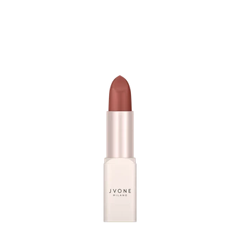 Матовая помада 04 Nude Peach бархатный финиш шелковистая текстура персиковый