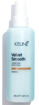 Двофазний спрей для розгладження та пом'якшення Velvet Smooth 2Phase Spray 200 мл Рослинний кератин
