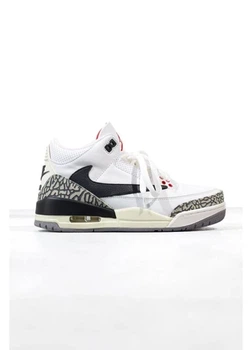 Кросівки Air Jordan 3 Retro White/Brown 36 (22,5см) ( nik-0438)