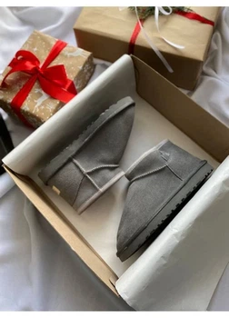 Чобітки зимові Ugg Ultra mini Grey 41 (25,5см ) ( krsUG086)