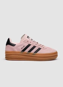 Кросівки жіночі Gazelle Bold Platform Pink/Black 37(23,5см) ( cen02023)