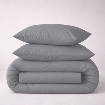 Простирадло Mirson Ranforce Elite 16-5703 Light Gray 200*220