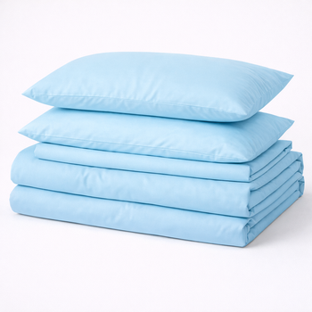 Простирадло №12-4608 Clear Water Mikrosatin Premium Однотонне 150*220