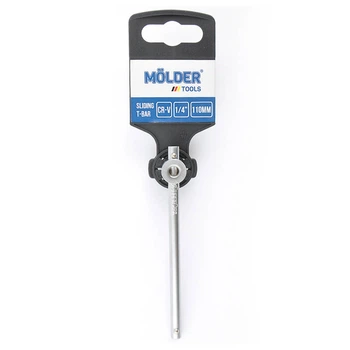 Вороток Т-подібний Molder, Cr-V, 1/4'' x 110мм (10шт/уп)