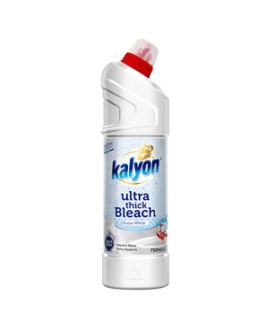 Засіб для чищення унітазу Kalyon Ultra Thick Bleach Snow White дезинфікуючий засіб для туалету, 750 мл. 8698848000461