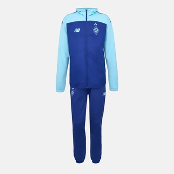 Мужской синий спортивный костюм ФК «Динамо» Киев New Balance Travel Fleece 52 (XL) (MS62W6CMIKW)