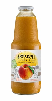 Сік персиковий натуральний Алалі (ALALI) 1л