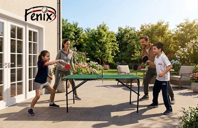 Теннисный стол детский Fenix Kids, зеленый