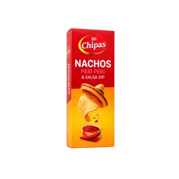 Кукурудзяні чіпси Mr. Chipas Peri-Peri з соусом сальса