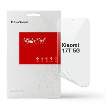 Захисна плівка для Xiaomi 17T гідрогелева ударостійка протиударна прозора бронеплівка на телефон ArmorStandart захист скла (ARM90937)