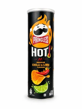 Чіпси Pringles HOT Mexican Chillі&Lime 160г.