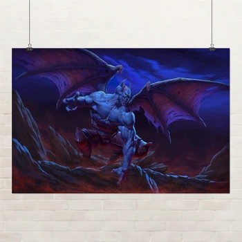 Постер Баланар, Дота 2, Dota 2, Night Stalker, Balanar, декор комнаты геймера, A3 28×42 см (id6744)