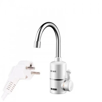 Кран водонагреватель проточный WATER HEATER RX 004 3000 Вт с терморегулятором мгновенного нагрева воды для кухни и ванной комнаты