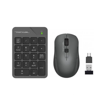 Комплект A4Tech FG1600C Air2 Wireless Grey (4711421998819) (354285)