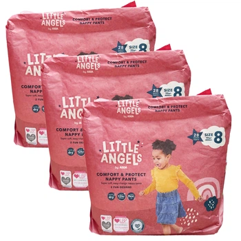 Підгузки-трусики Little Angels Comfort & Protect 8 18+ кг 84 шт (LS204585)