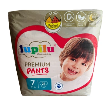 Підгузки-трусики Lupilu Premium 7 17+ кг 28 шт (LS204558)