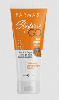 Крем-стайлинг Style'n'Go для вьющихся волос, 200 м