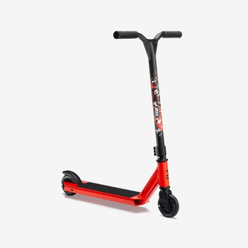 Детский Трюковый Самокат OXELO Freestyle MF100 Красный