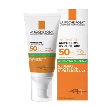 Сонцезахисний гель-крем з матуючим ефектом для жирної шкіри La Roche-Posay Anthelios SPF 50+