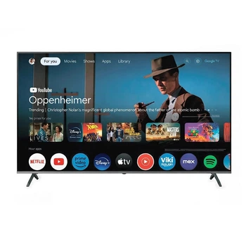 Телевізор 85, google TV 5.0 Grunhelm Q85U801-GTV5V T2 SMART TV, QLED, UHD, voice RC