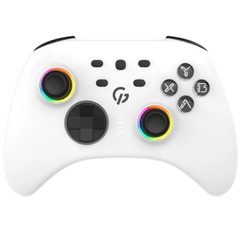 Геймпад GamePro GPX13W Беспроводной Bluetooth USB Type-C 14 кнопок 2 аналоговых стика Белый (GPX13W)