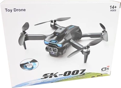 Дрон радіокерований Toy Drone RC з камерою HD складаний WI‑FI SK007 15333 (5908287015333)
