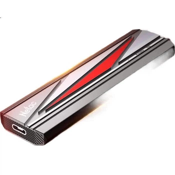 Портативний твердотільний накопичувач Netac 1 ТБ Type-C USB 3.2, протокол NVMe (PSSD) ZX20L, пряме підключення до телефону, швидкість читання до 2000 МБ/с