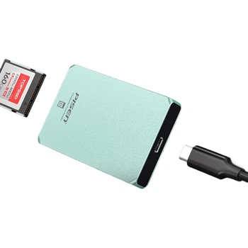 Картридер Pisen USB 3.2 для карт CFexpress Type B, скорость 10 Гбит/с, для камер Canon, Nikon и iPhone 15 и 16