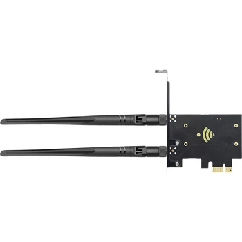 Бездротова мережева карта EB-LINK Intel AX200 Chip PCI-E, Bluetooth 5.2, вбудована дводіапазонна мережева карта WiFi 6 3000M Gigabit для настільного комп'ютера, ігрова мережева карта PCIE