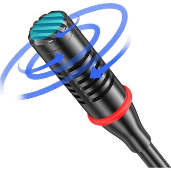 Микрофон Soaiy USB беспроводной двухканальный для ПК и конференций