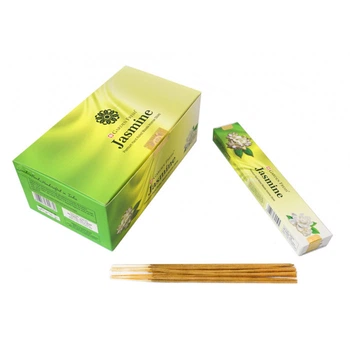 Ароматические палочки Жасмин Garden Fresh Jasmine Натуральные благовония упаковка 15 грамм