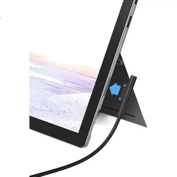 Кабель для швидкої зарядки BIAZE, сумісний з Microsoft Surface, адаптер PD для ноутбуків Book/Pro7/6/5/4/GO, Type-C, магнітний